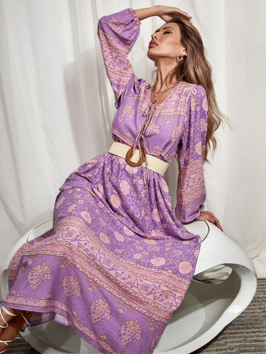 Φόρεμα maxi boho