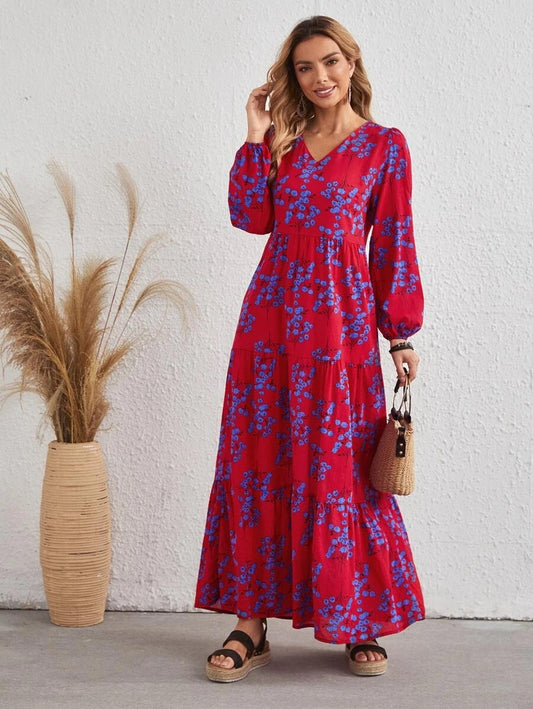 Φόρεμα maxi floral