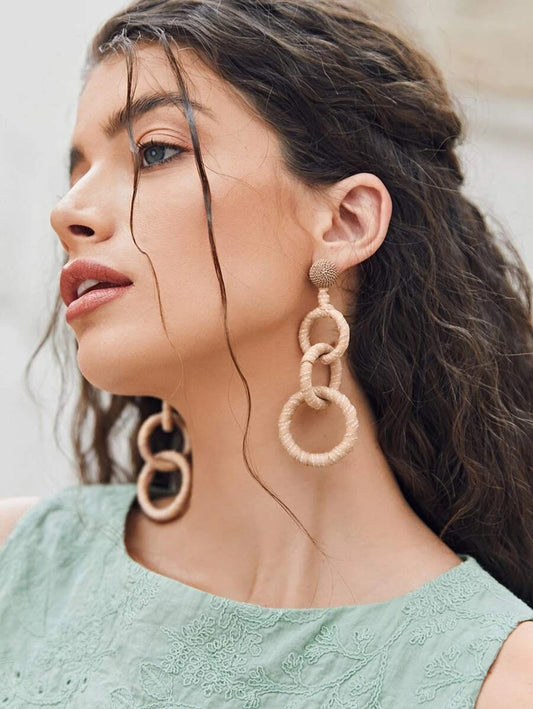 Σκουλαρίκια boho κρεμαστά