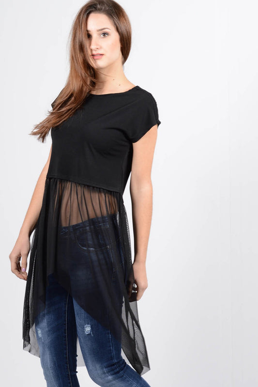 Top ασύμμετρο με διαφάνεια