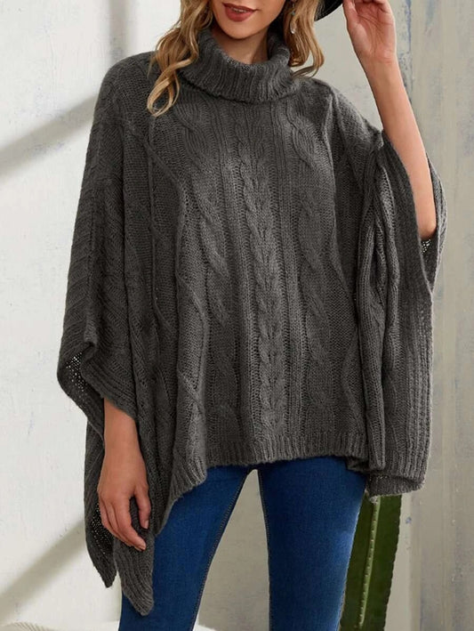 Ponchos πλεκτό oversized