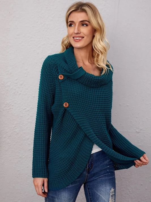 Μπλούζα πλεκτή croise