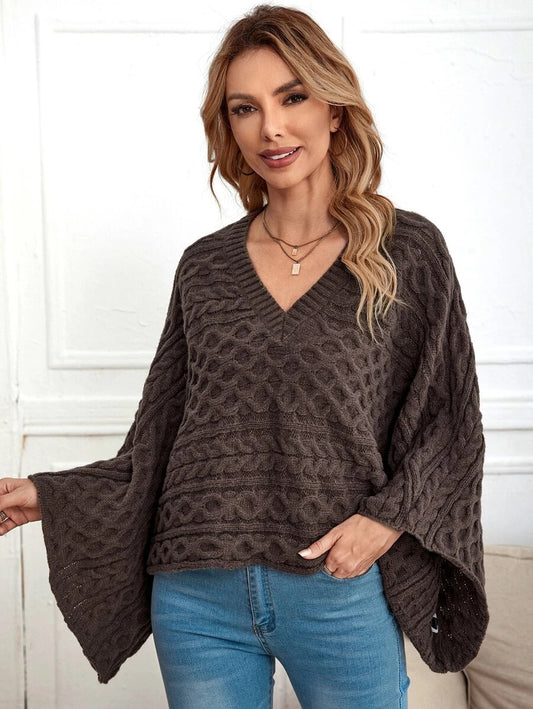 Ponchos πλεκτό