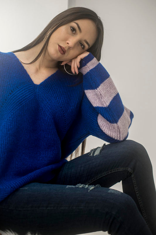 Μπλούζα πλεκτή oversized