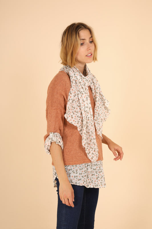 Μπλούζα δύο υφασμάτων