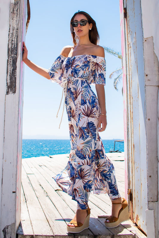 Φόρεμα maxi floral