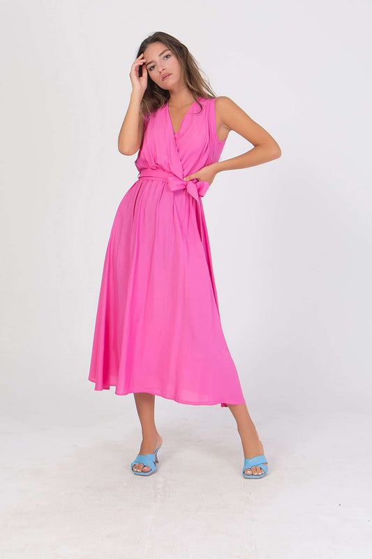 Φόρεμα μακρύ κρουαζέ