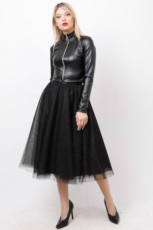 Φούστα tutu με strass