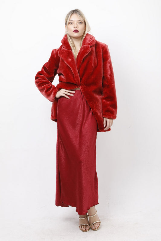 Φούστα satin maxi