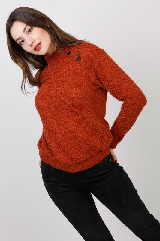 Μπλούζα πλεκτή chenille