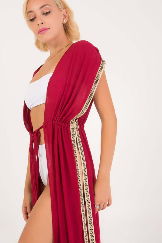 Tunic maxi με τρέσσα