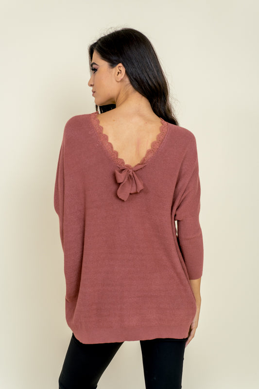 Μπλούζα πλεκτή oversized