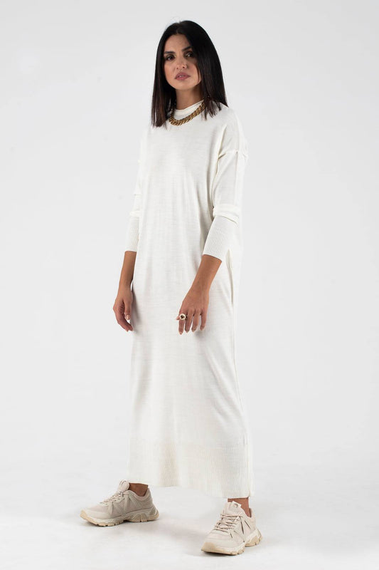 Φόρεμα maxi πλεκτό oversized