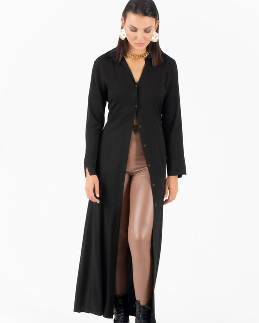 Φόρεμα maxi σεμιζιέ