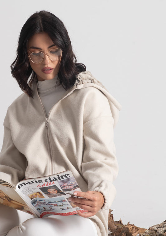 Jacket fleece βαμβακερό