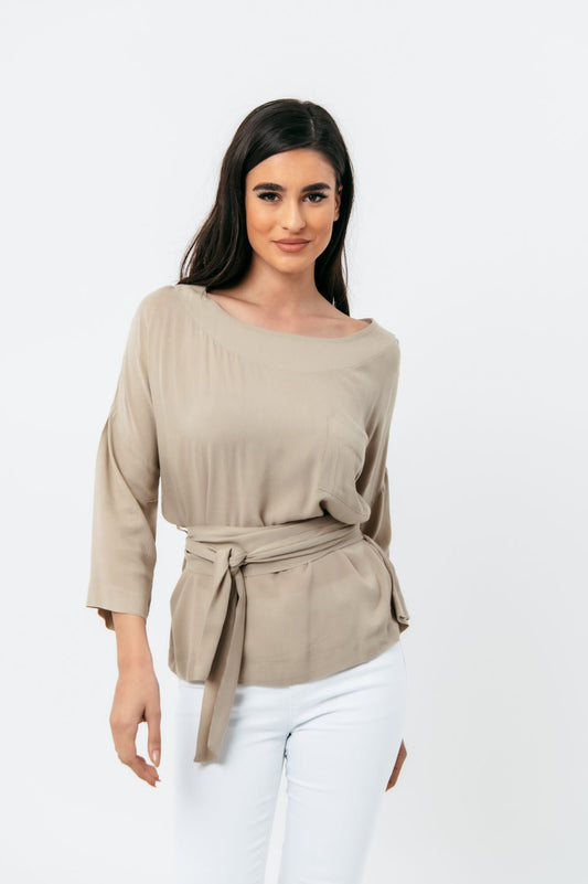 Μπλούζα με δέσιμο