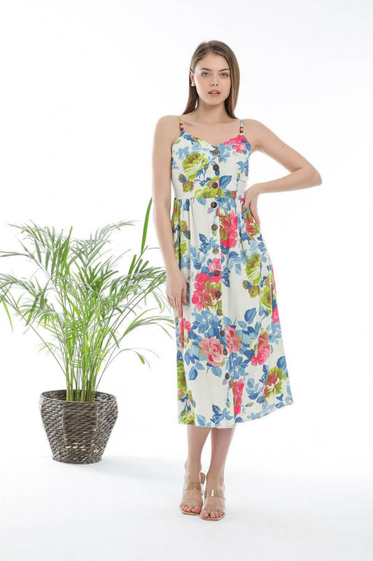 Φόρεμα midi floral