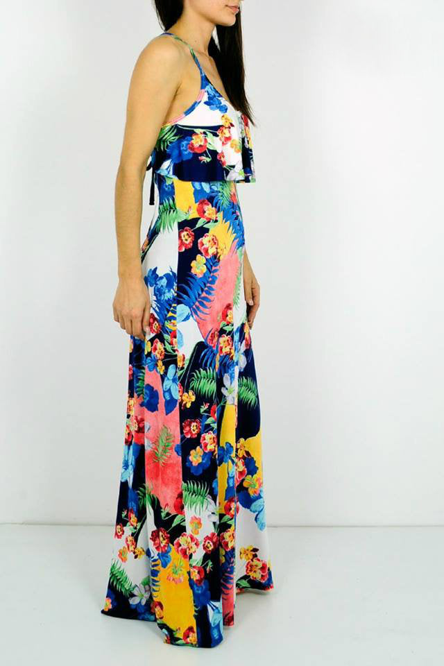 Φόρεμα maxi floral