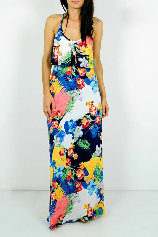 Φόρεμα maxi floral