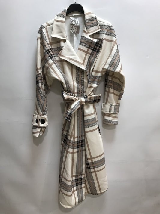 Manteaux printed με ζώνη