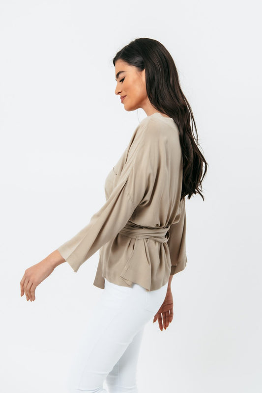 Μπλούζα με δέσιμο