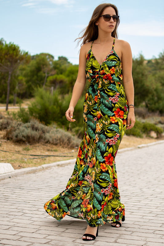 Φόρεμα maxi floral