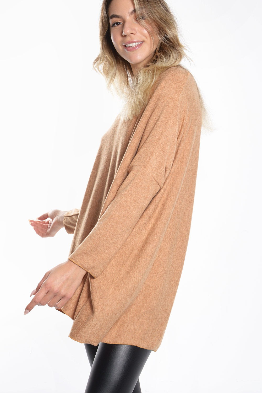 Μπλούζα oversized νυχτερίδα