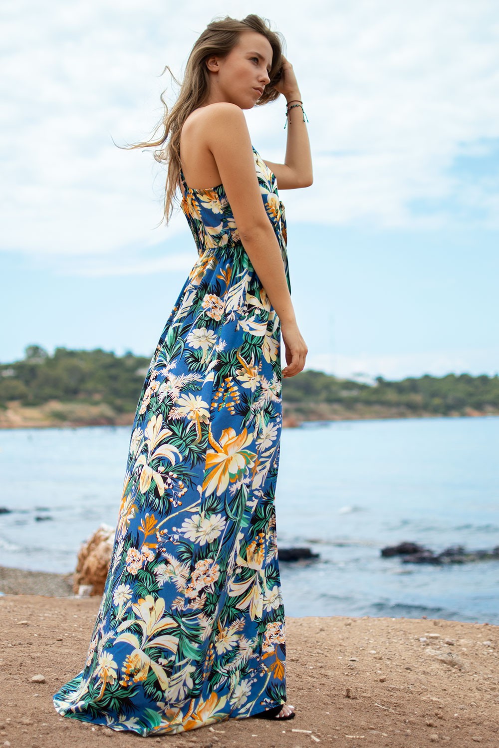 Φόρεμα maxi floral