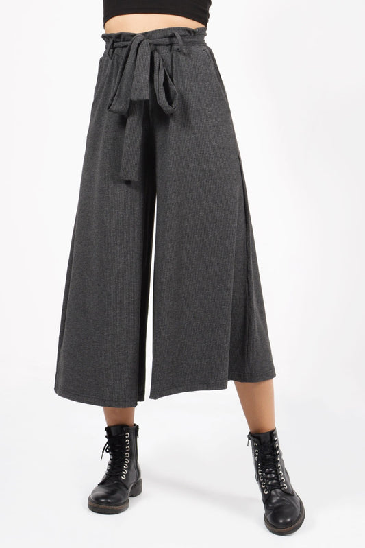 Ζιπ κιλότ rib