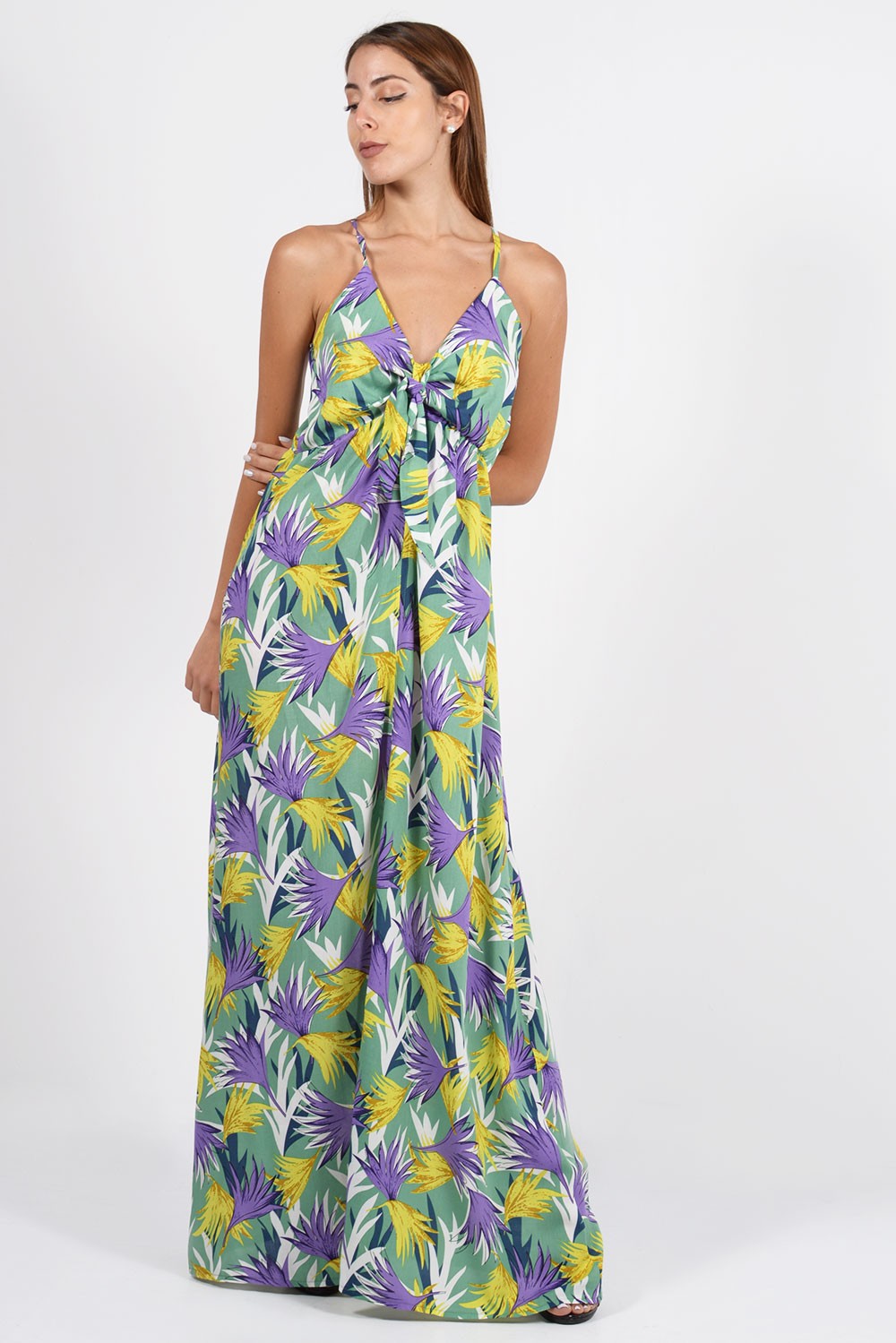 Φόρεμα maxi floral