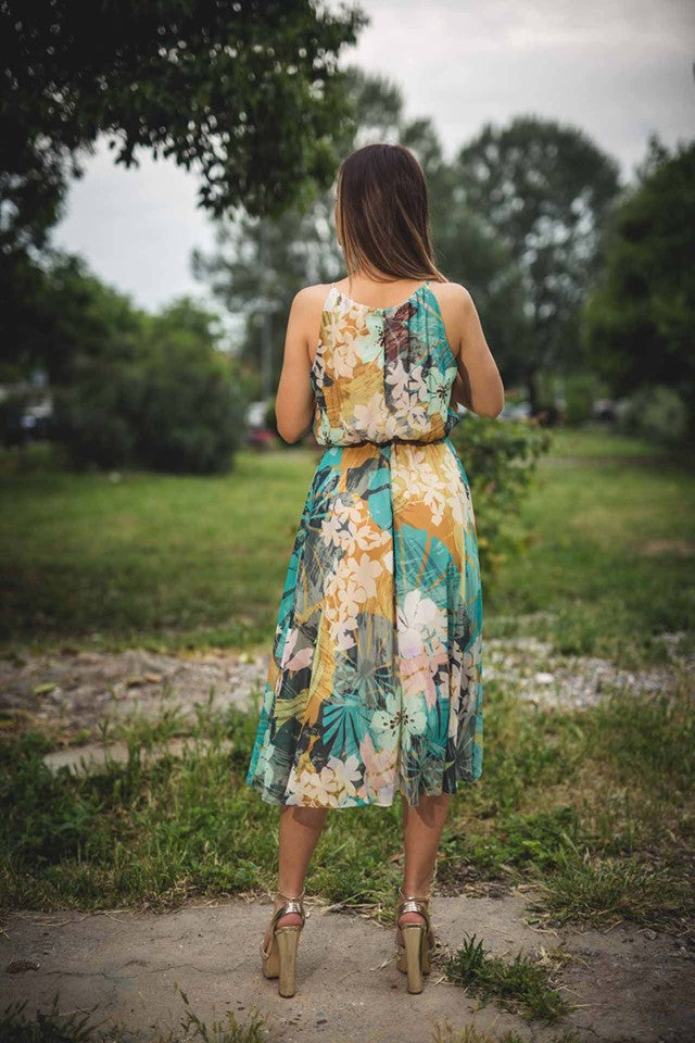 Φόρεμα midi floral