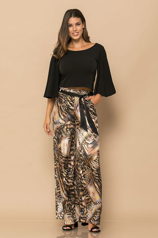 Παντελόνα με ζώνη