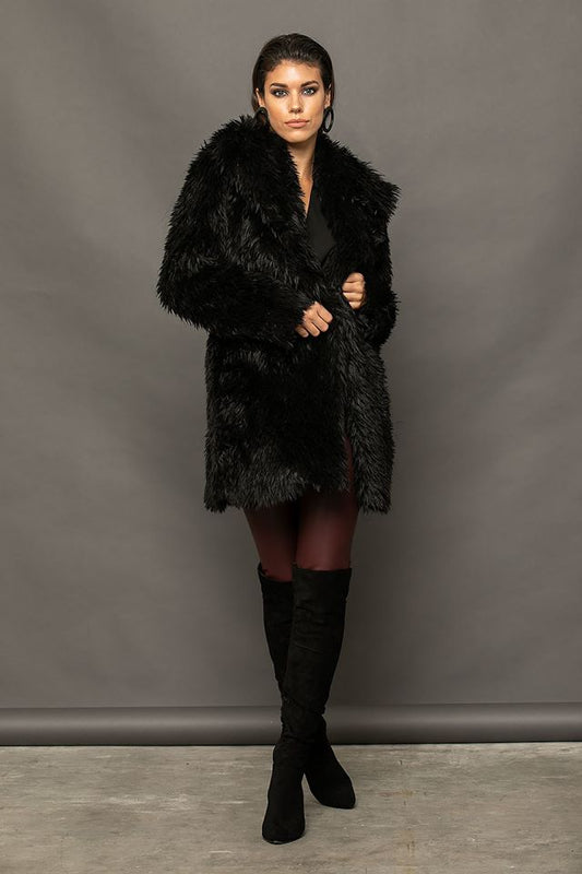 Γούνινο ημίπαλτο