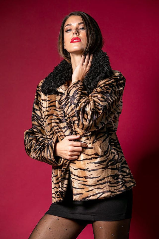 Γούνινο Jacket animal