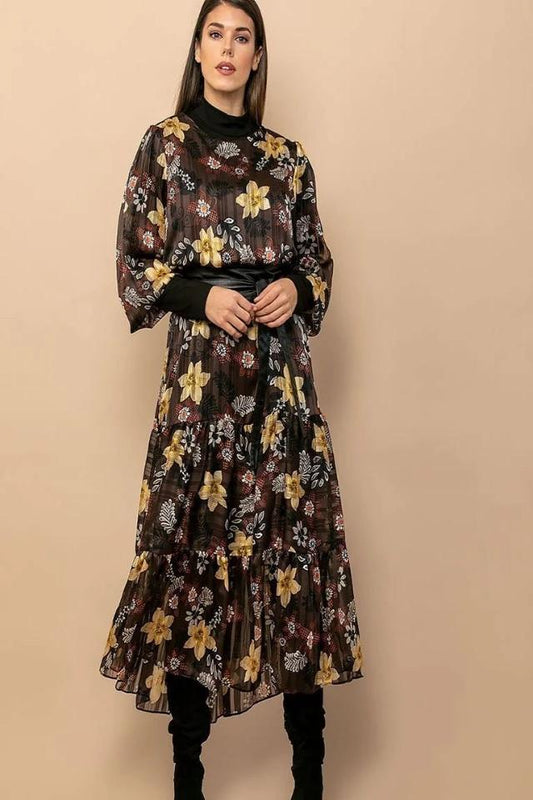 Φόρεμα μακρύ floral