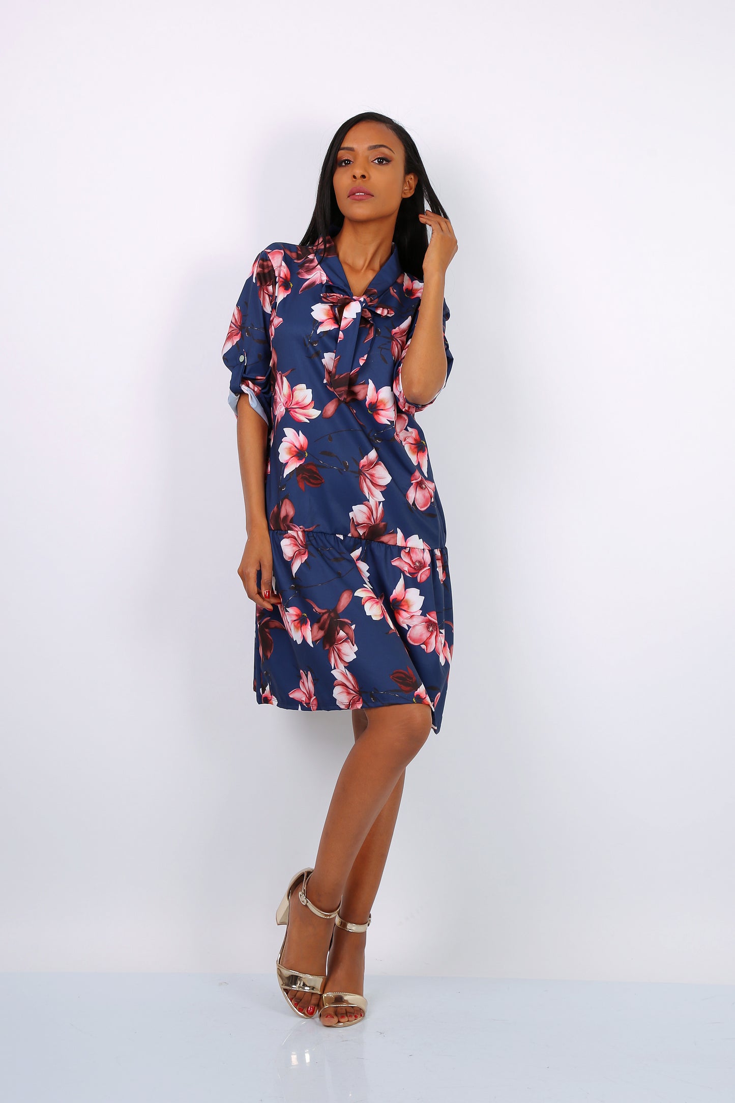 Φόρεμα midi floral