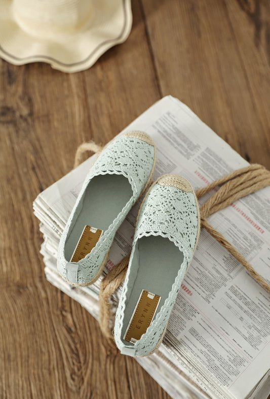 Espadrilles με κέντημα