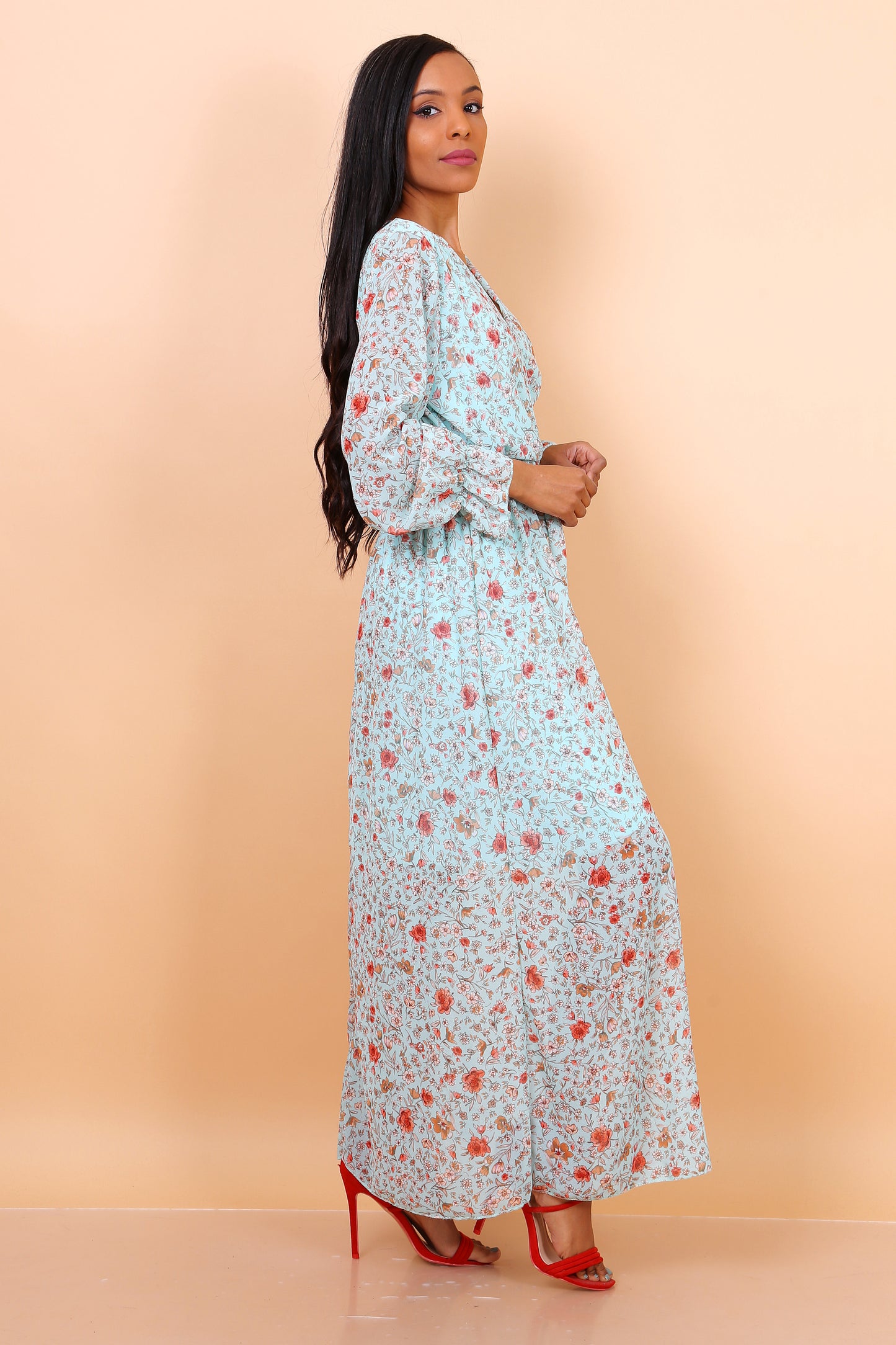 Φόρεμα maxi floral