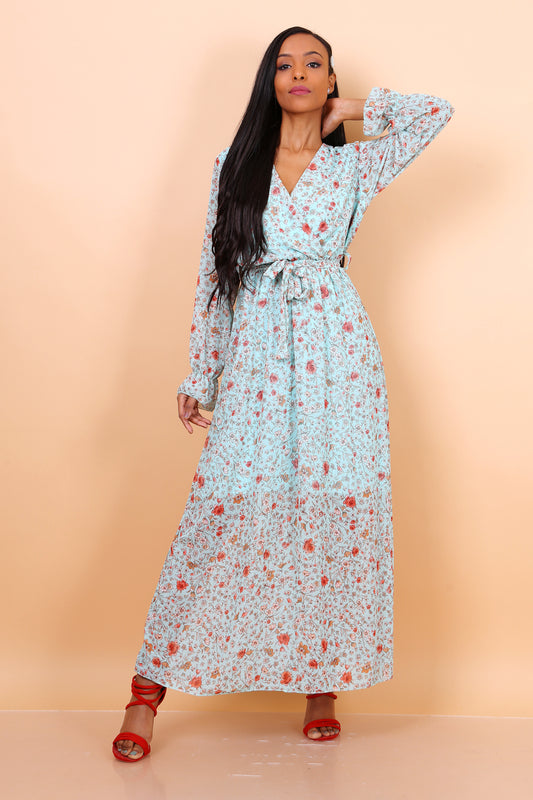 Φόρεμα maxi floral