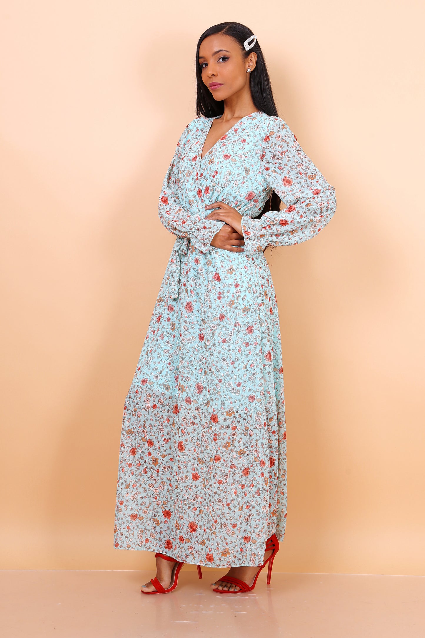 Φόρεμα maxi floral