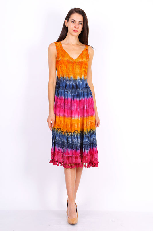 Φόρεμα midi boho