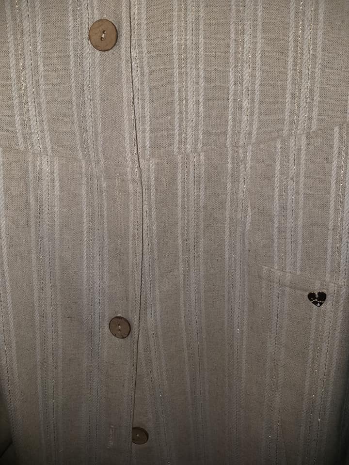Φόρεμα midi ριγέ