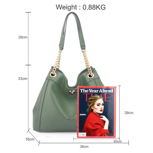 Anna Grace Fashion Hobo Shoulder Bag