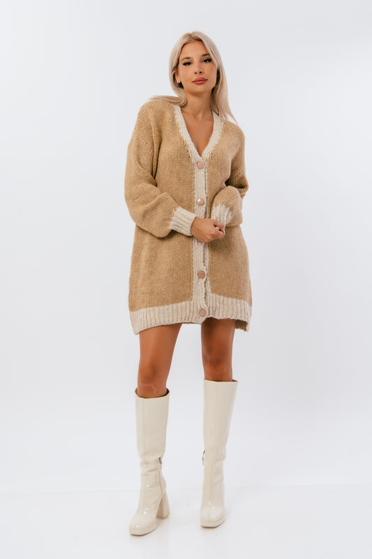 Ζακέτα πλεκτή oversized