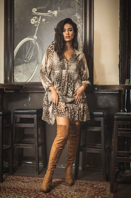 Φόρεμα Leopard Print