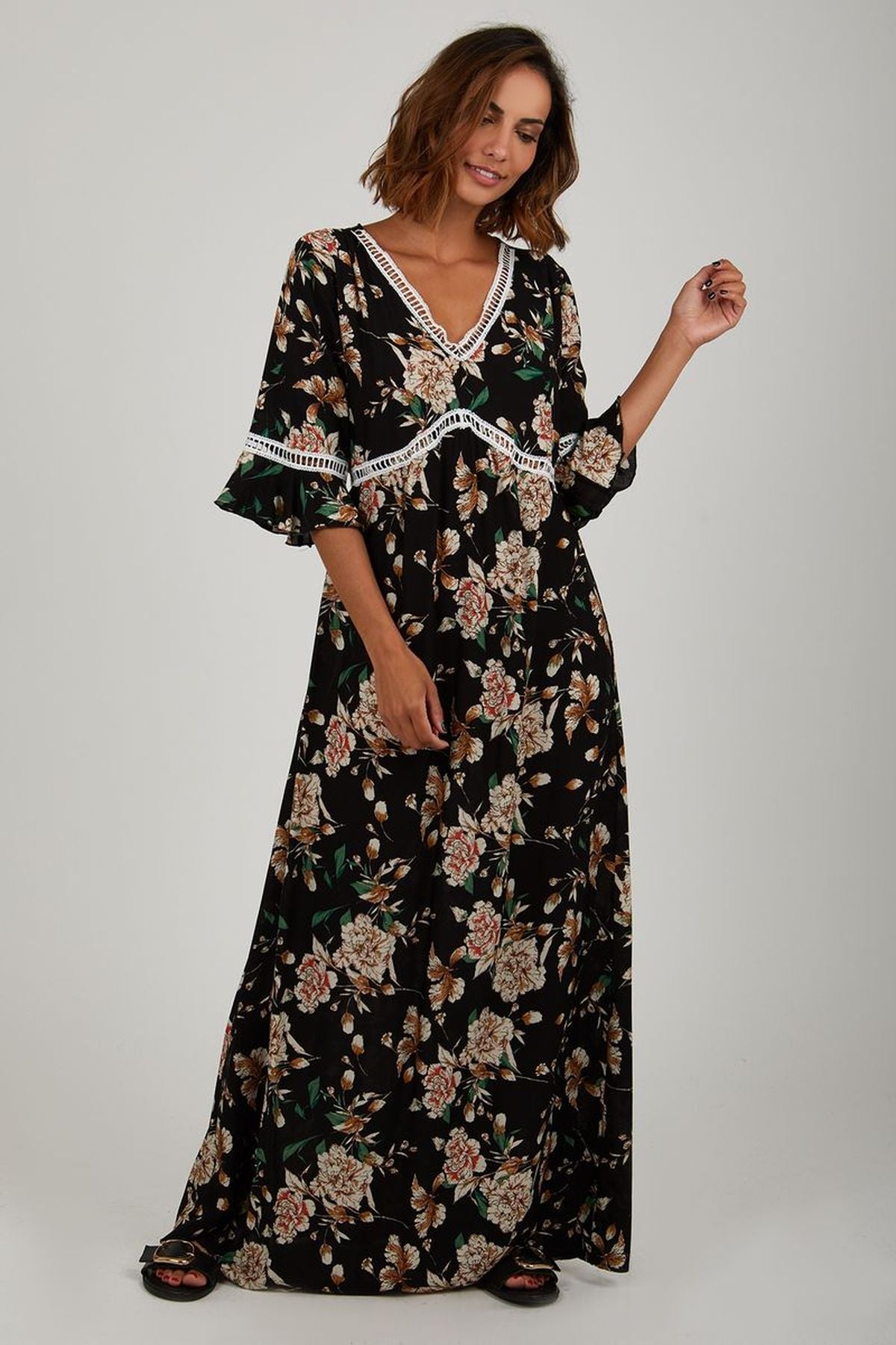 Φόρεμα maxi floral