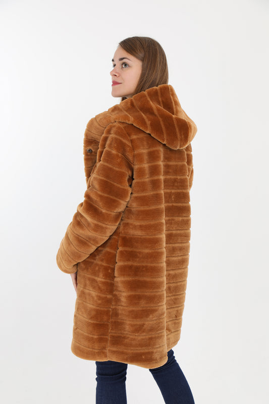 Παλτό από faux γούνα