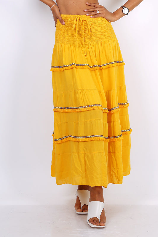 Φούστα maxi boho