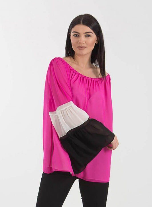 Μπλούζα oversized καμπάνα