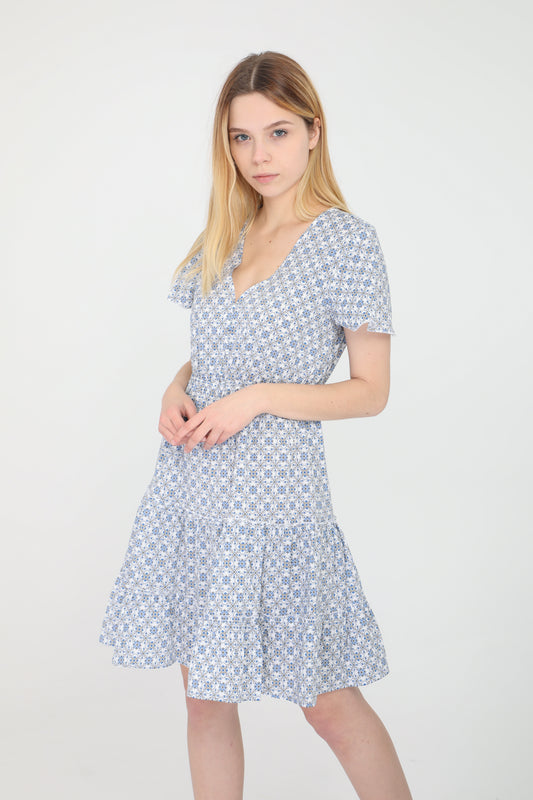 Φόρεμα mini εμπριμέ